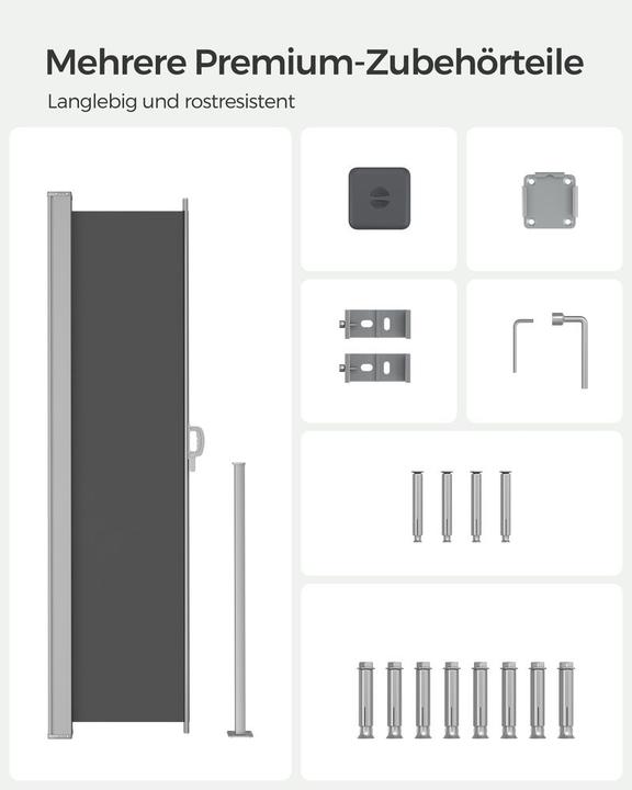 Image du produit Songmics Seitenmarkise (1.80 m)