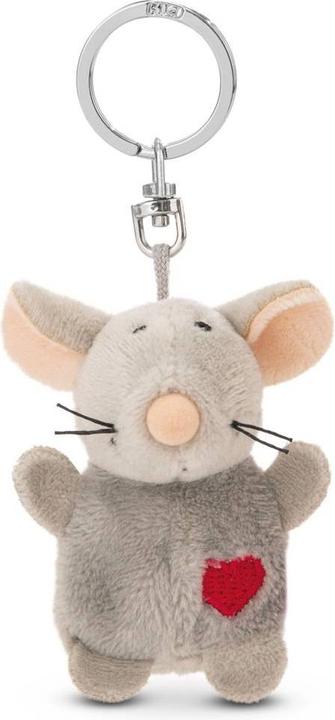 Magni NICI Schlüsselanhänger Maus mit Herz 5cm