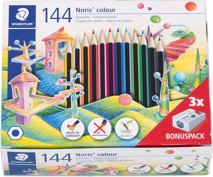 Immagine prodotto Staedtler Confezione di matite colorate di classe (Multicolore, 144 x)