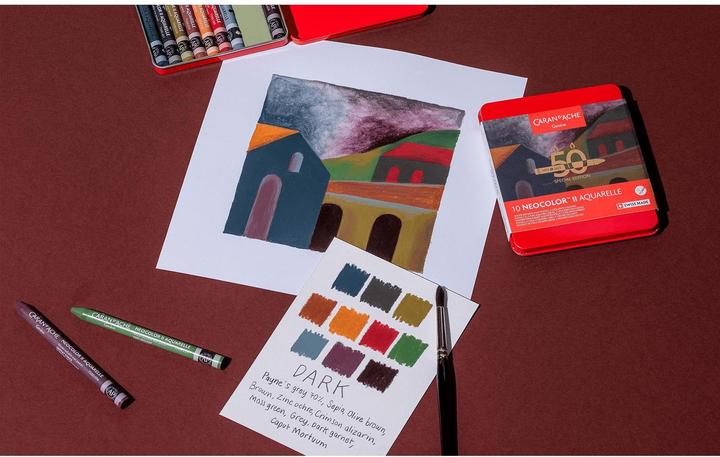 Produktbild Caran d'Ache Neocolor II (Mehrfarbig, 10 x)