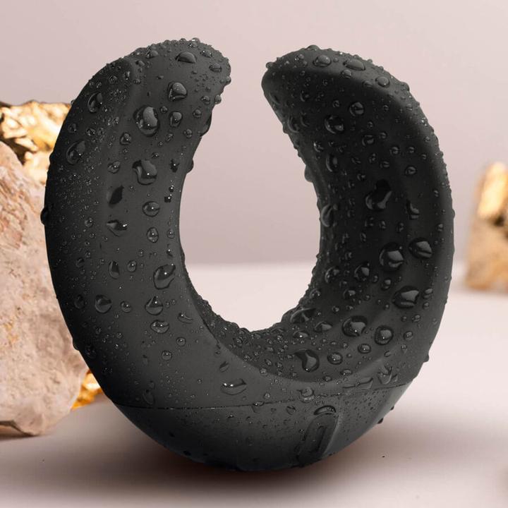 Produktbild Rocks-Off Echo - Vibrating C-Shape Masturbator - Black