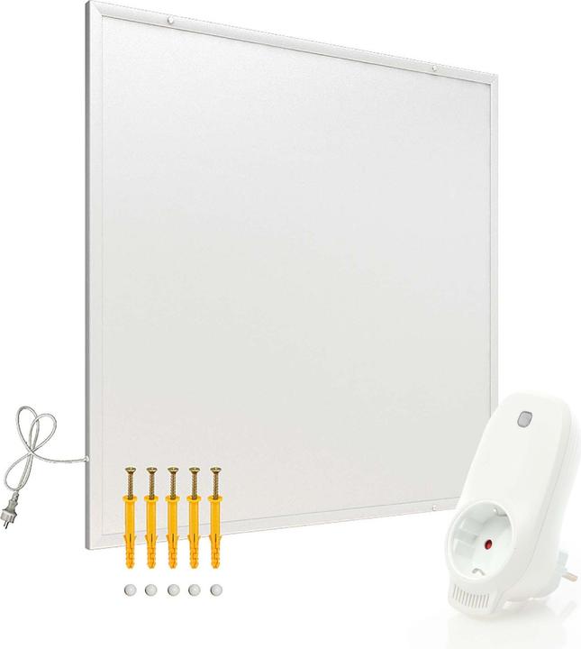 Actual product image Wiltec Set Infrared Heating Panel 290W IR Heat Panel Electric Heater Radiator and Wi-Fi Thermostat (290 W)