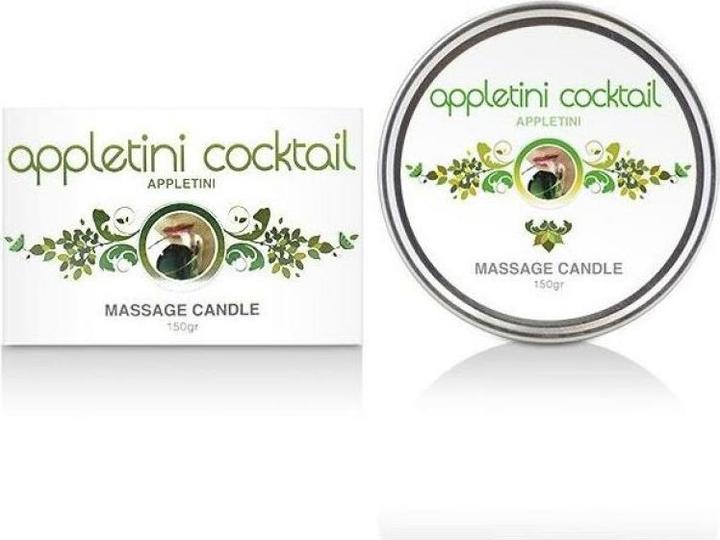 Produktbild Cobeco Świeca/krem-Appletini Cocktail Massage Candle Tin (Appletini)