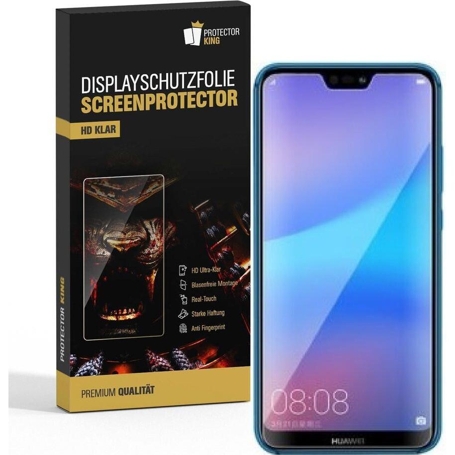 Thumbnail - Protectorking 6x Premium Displayschutzfolie 3D KLAR (6 Stück, Huawei P20 Lite), Smartphone Schutzfolie, Transparent