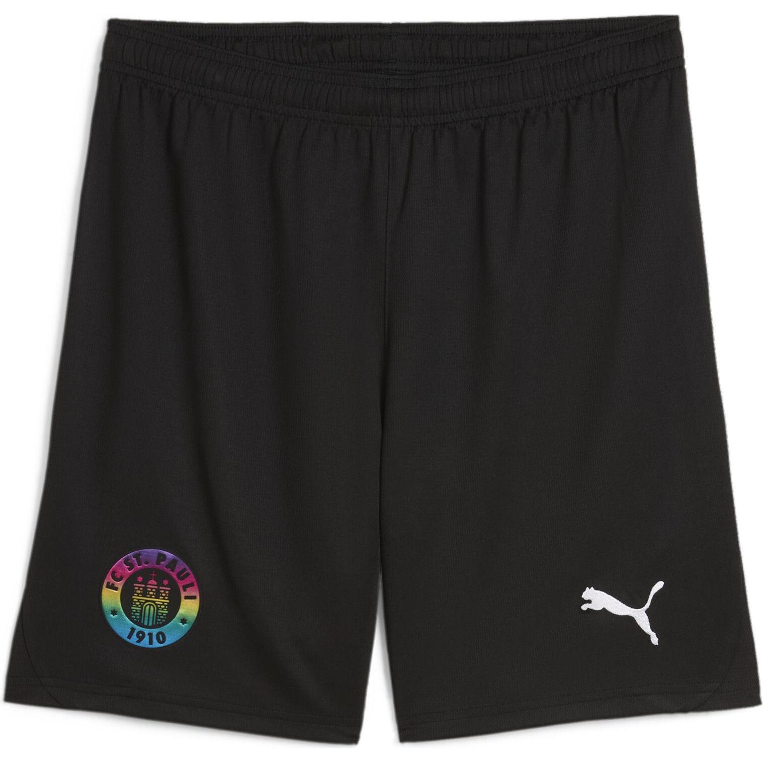 Puma, Herren, Sporthose, FCSP Third Shorts (L), Schwarz, L