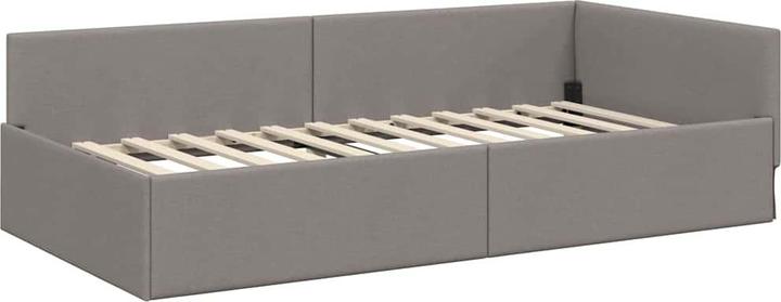 Image du produit vidaXL Eckbettgestell (90 x 200 cm)