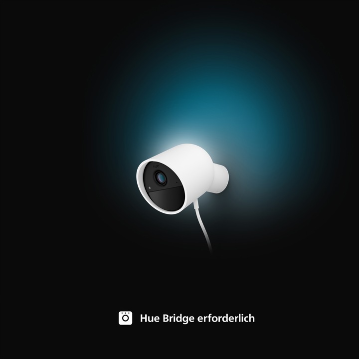 Immagine prodotto Philips Hue Telecamera cablata Secure (1920 x 1080 Pixels)