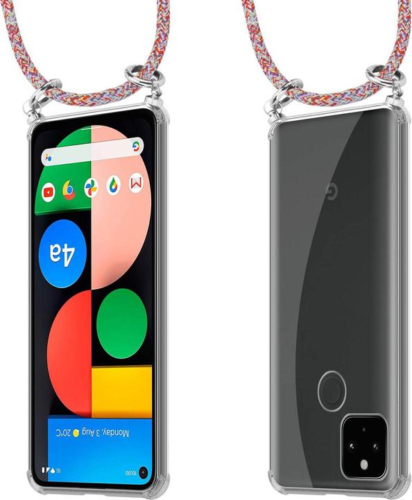 Produktbild Cadorabo TPU Handy Kette SILBER Cover