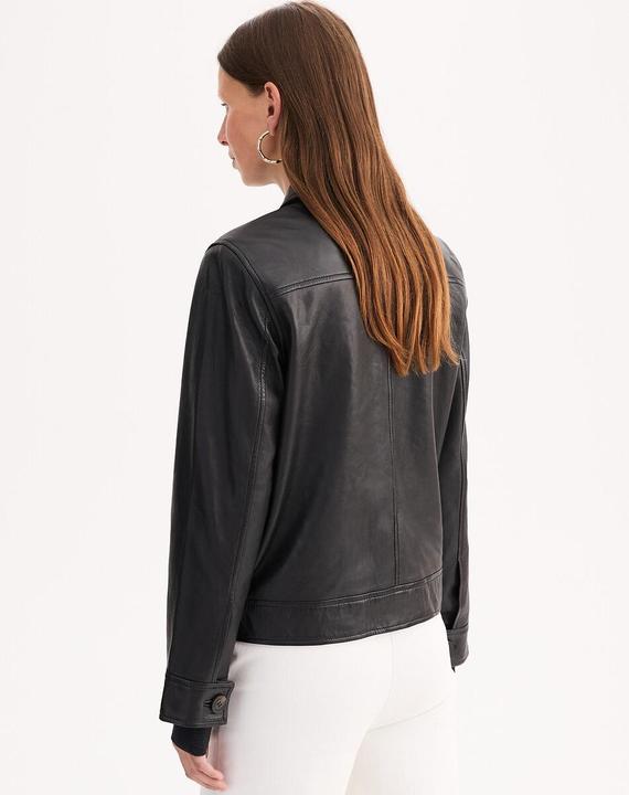 Actual product image Anne Weyburn Kurze Jacke aus Schafsleder (40)