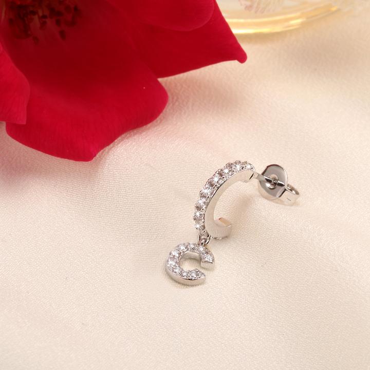 Image du produit La Petite Story Letter C Boucle d'oreille unique (Laiton)