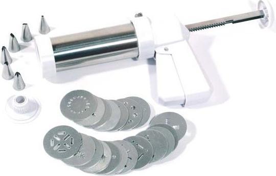 Silikomart Pressa per biscotti in acciaio inox (Effusore, Borsa a tracolla)