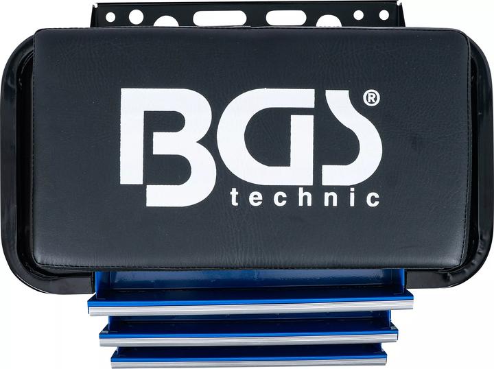 Productafbeelding BGS Werkplaatsstoel op wielen | met 3 laden (1x)