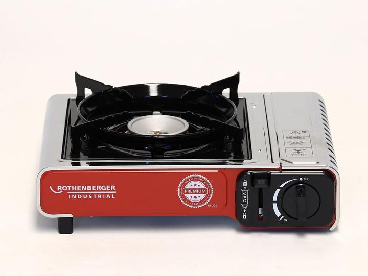 Actual product image Rothenberger Industrial Gas Camping Stove Premium RS 220 1500004232