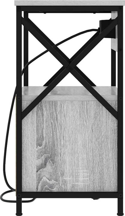 Produktbild vidaXL Moderner Nachttisch (40 x 31 x 60 cm)