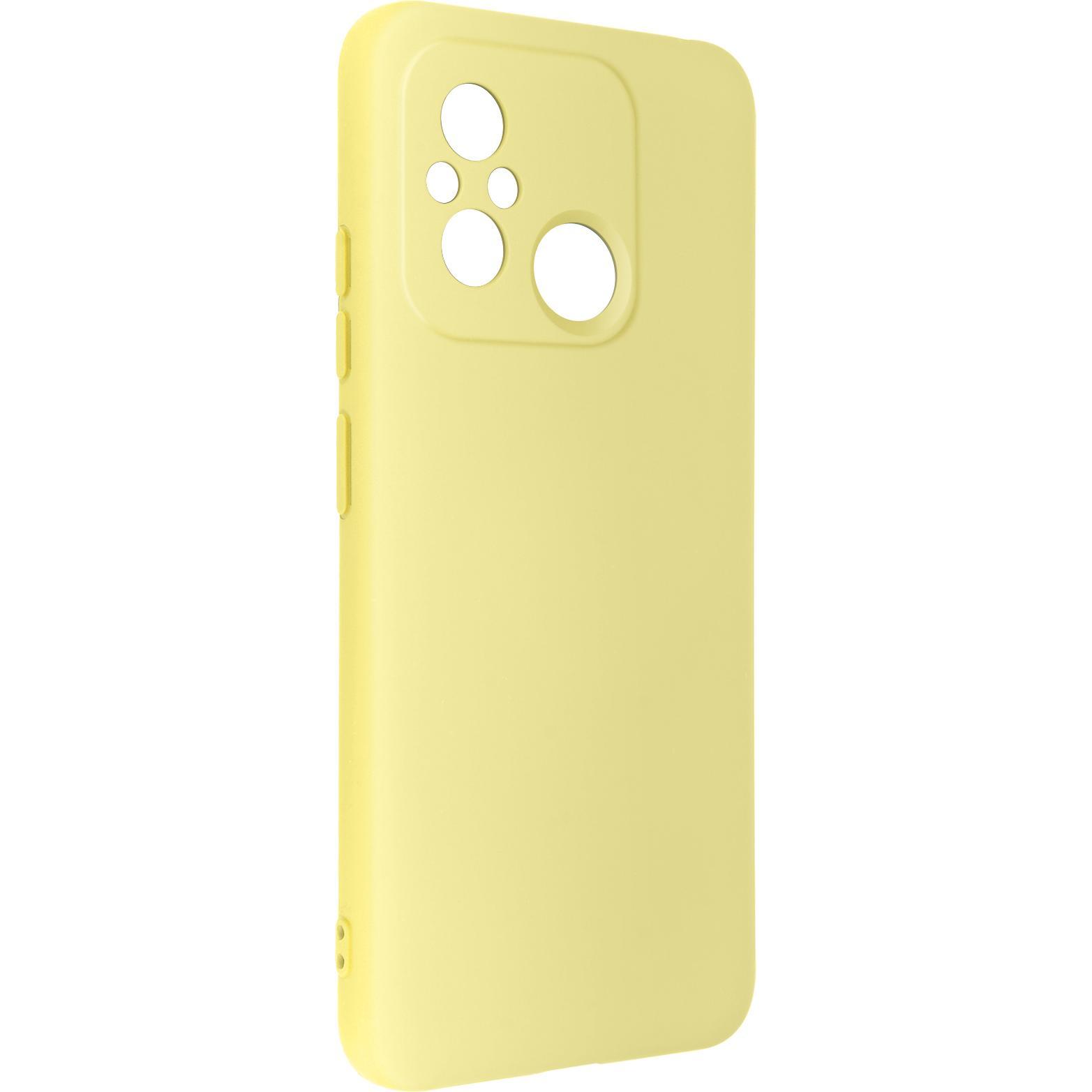 Thumbnail - Avizar Soft Touch Series (Xiaomi Redmi 12C), Smartphone Hülle, Gelb