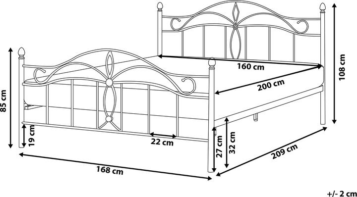Produktbild Beliani Antlia (160 x 200 cm)