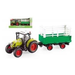 Lena Traktor mit Heuanhänger - bewegliche Teile