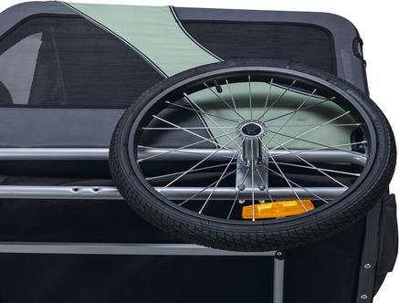 Actual product image Karlie Ox bicycle trailer (Dog, Reflectors, Breathable)