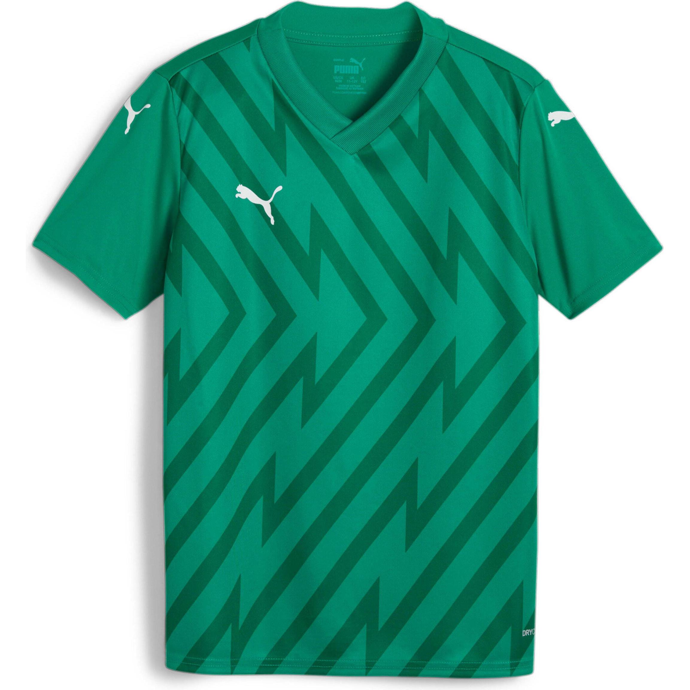 Puma, Jungen, Sportshirt, teamGLORY Jersey Jr (116), Grün, 116