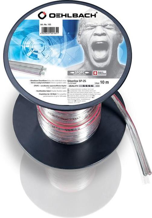 Actual product image Oehlbach Silverline SP25 (10 m, 2.50 mm²)