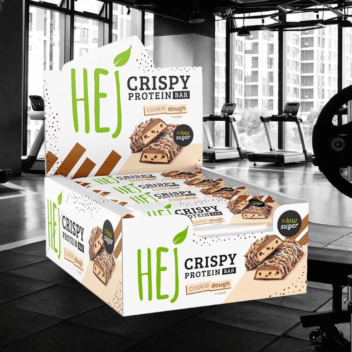 Produktbild HEJ Nutrition HEJ Crispy Protein Bar (12 x 45g) (1 Stk., 540 g)