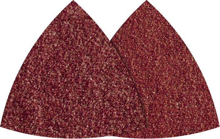 Actual product image wolfcraft Easy-Fix Sanding Disc Set for Wood/Metal, grain 80 / 120, 5 Pcs. (80, 120)