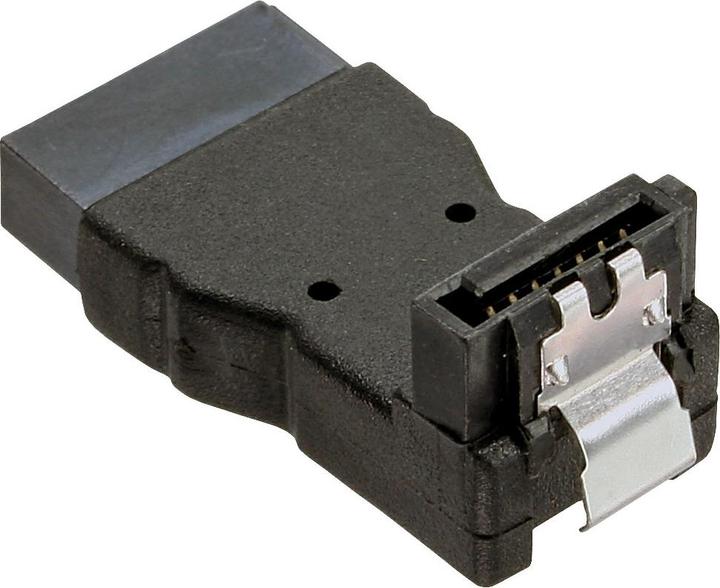 InLine SATA Adapter Stecker/Buchse gewinkelt unten (SATA)