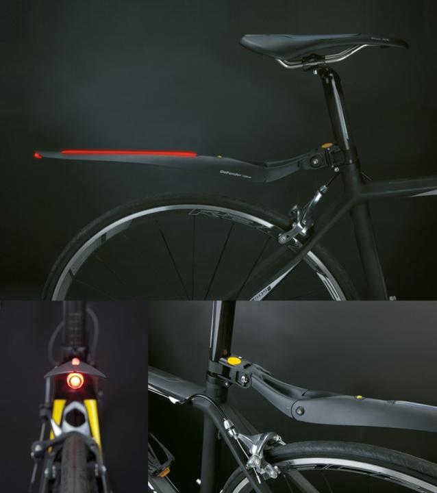 Actual product image Topeak DeFender iGlow (Rear mudguard)