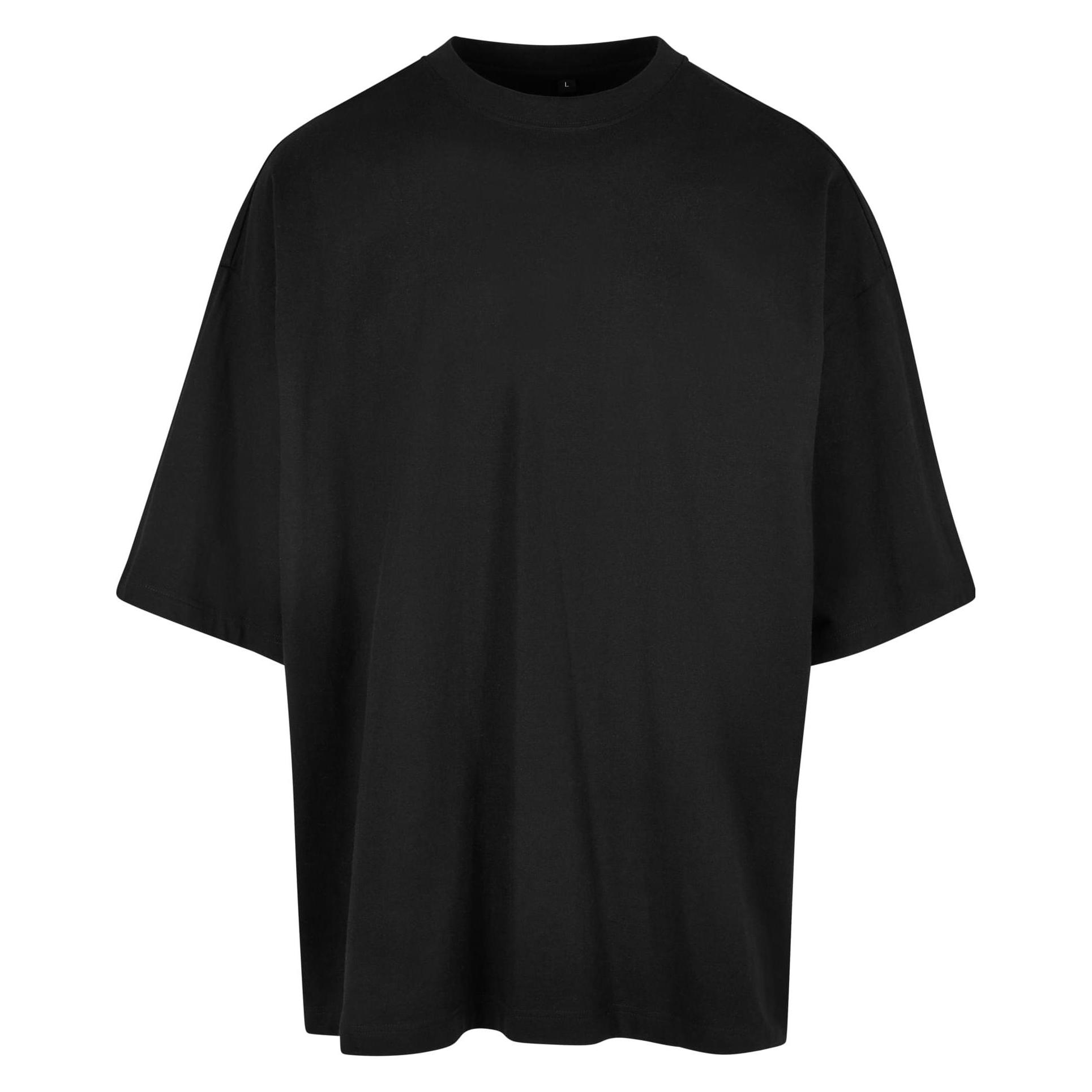 Build Your Brand, Herren, Shirts, Huge Tee, Schwarz, (S)
