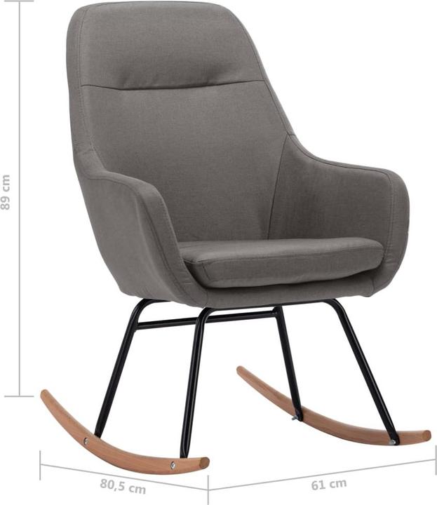 Immagine prodotto vidaXL Schaukelstuhl