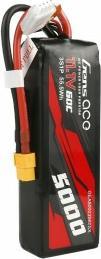 Immagine prodotto Gens Ace G-Tech 5000mAh 11.1V 60C 3S1P Lipo di dimensioni ridotte con spina XT60 (11.10 V, 5000 mAh)