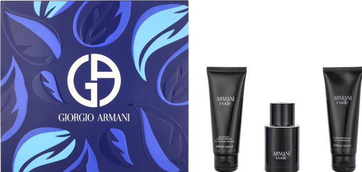 Produktbild Giorgio Armani Code Homme Set Eau de Toilette 50ml + Duschgel 50ml + After Shave Balm 75ml (Parfum Set)