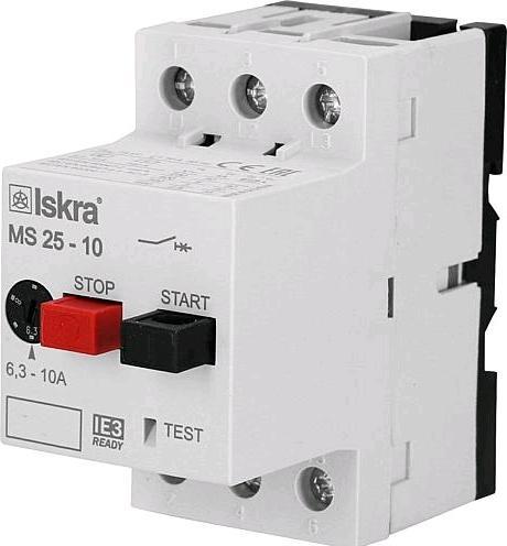 Immagine prodotto Iskra Interruttore di protezione motore IE3 conforme a MS25 10