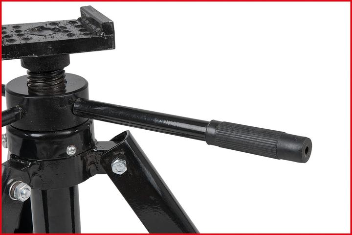 Actual product image KS Tools Steel spindle jack, 12t, 456-710mm