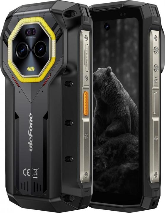 Actual product image Ulefone Smartphone Armor Mini 20 8GB/256GB (Schwarz) (256 GB, Black, 4.70", Dual SIM, 4G)