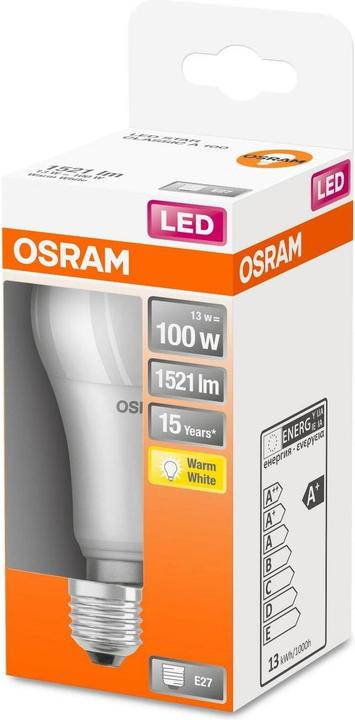 Produktbild Osram Led Star Classic A (E27, 14 W, 1521 lm, 1 x, F)