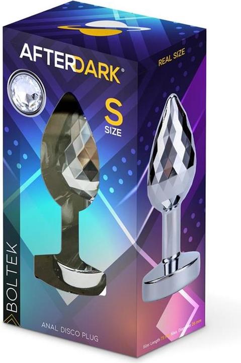 Actual product image AfterDark Fantasies Butt Plug "Boltek Disco" Small
