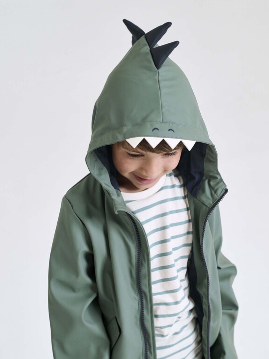 Immagine prodotto Vertbaudet Jungen Windjacke mit Kapuze, Dino (98)