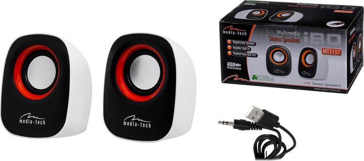 Actual product image Media-Tech MT3137W IBO white