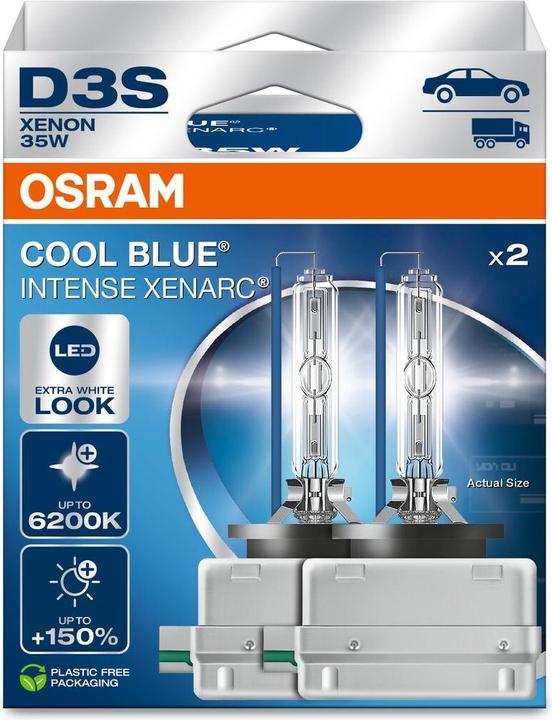 Actual product image Osram Xenarc Cool Blue D3S (D3S)