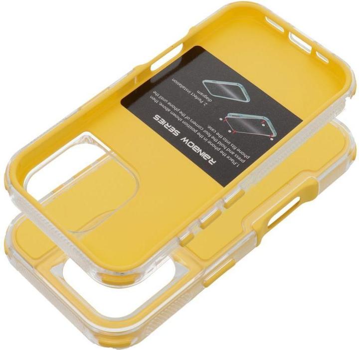 Immagine prodotto OEM LCD display! MATRIX Case for IPHONE 16 Pro yellow (Apple iPhone 16 Pro)