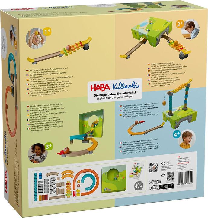 Actual product image Haba Kullerbü Kugelbahn Klangtreppe Step by Step