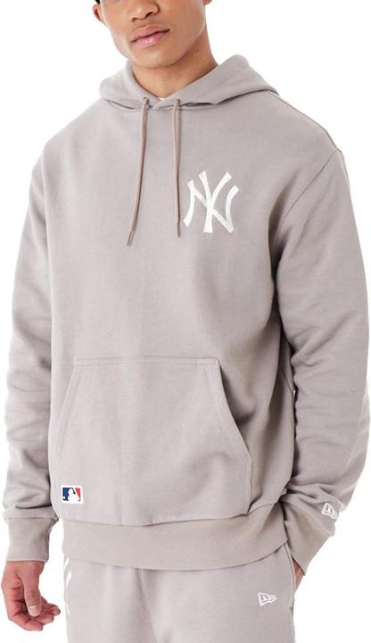 Actual product image New Era Oversized Hoody New York Yankees ash brown (L)