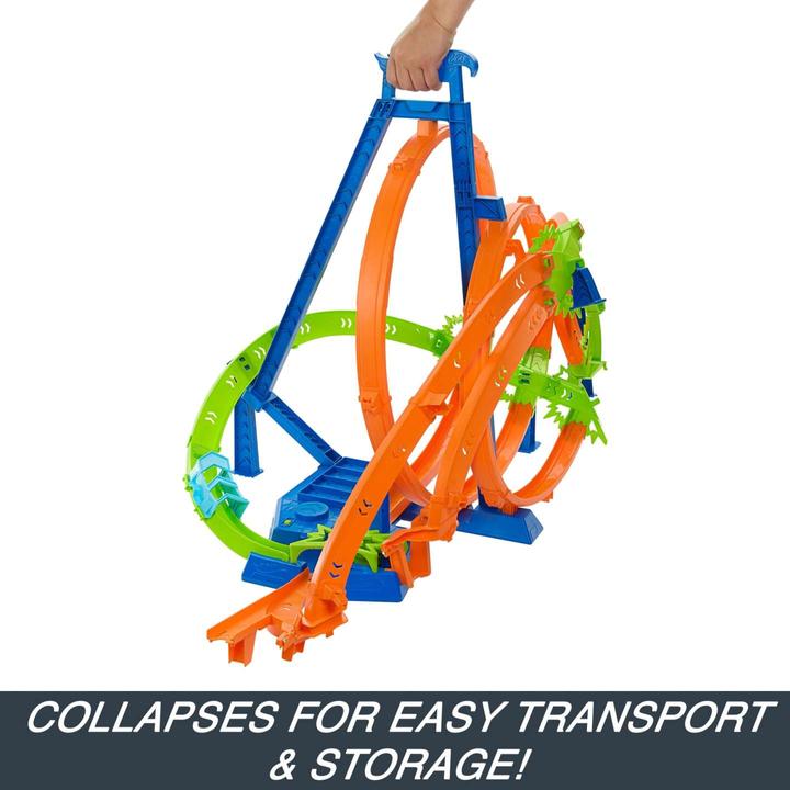 Actual product image Hot Wheels Epic Crash Dash