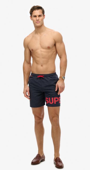 Produktbild Superdry 43,2 cm Badeshorts mit Grafik (XL)