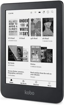 Immagine prodotto Kobo Clara 2E (6", 16 GB, Blu profondo dell'oceano)