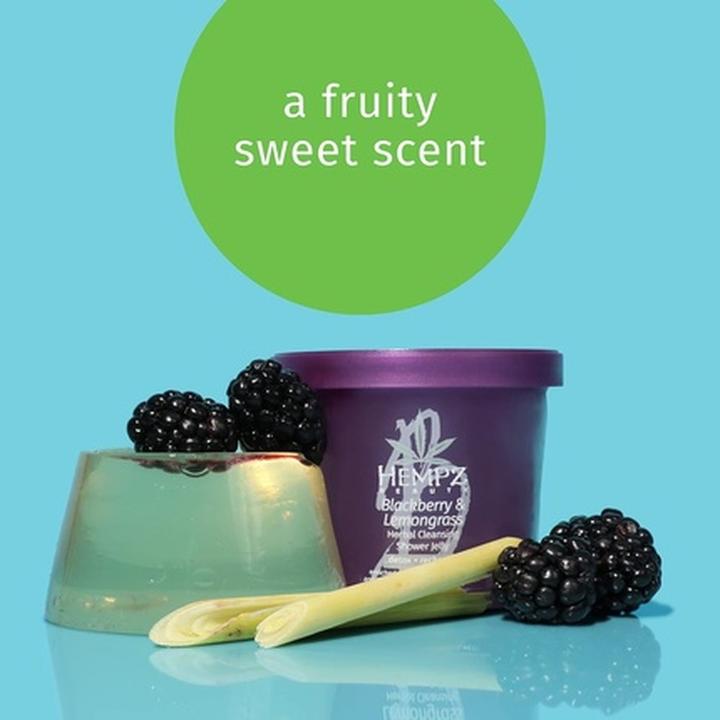 Image du produit Hempz Gelée de douche nettoyante aux herbes mûres et citronnelle 4 oz.