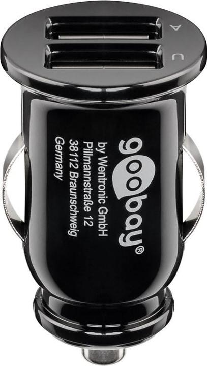 Actual product image Goobay Dual USB Car Charger
