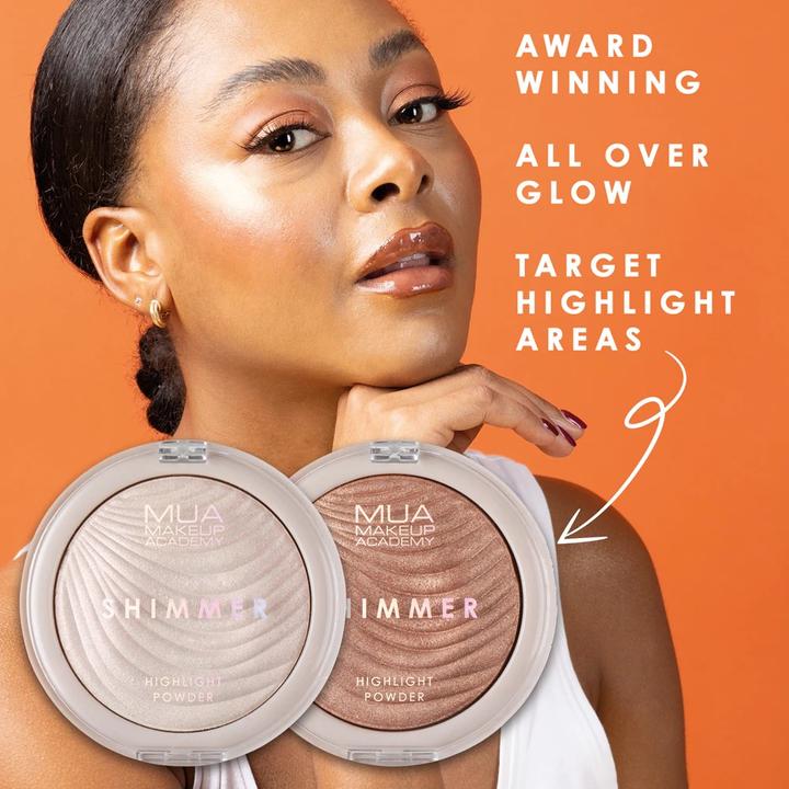 Produktbild MUA Makeup Academy Glanz Kompaktpuder Highlighter (Highlighter, 8 g)