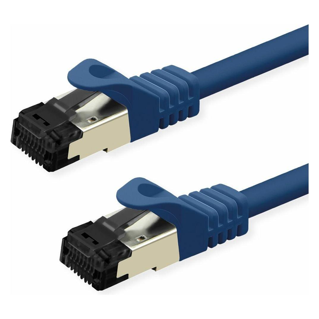 Value Patchkabel Kat.8 S/FTP, blau, 2m LSOH, Litzenkabel, (PiMF- (2 m) (21.99.1852)